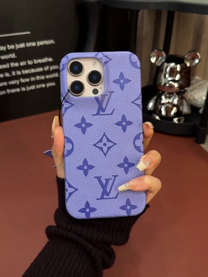 路易威登小牛皮無邊框手機殼-ZUIHANG SHOP